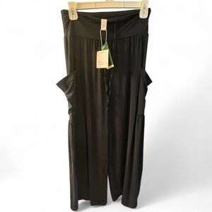 HALARA Black Wide Leg Women's Pants